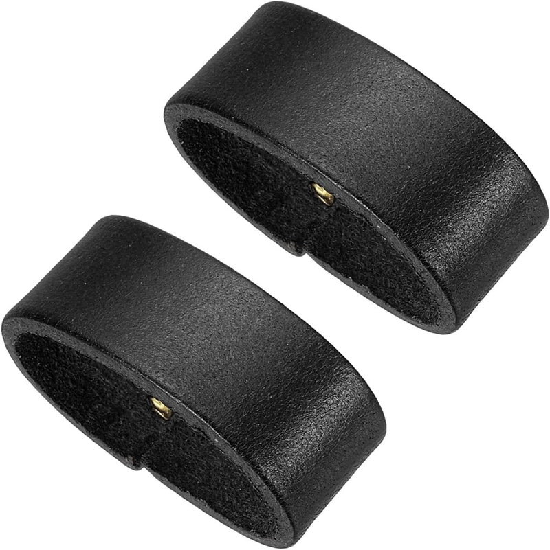 Carica immagine in Galleria Viewer, Leren riemlussen 2 stuks voor riemen 38-40 mm – riemhouders – vervangende keeper loops - happygetfit.com
