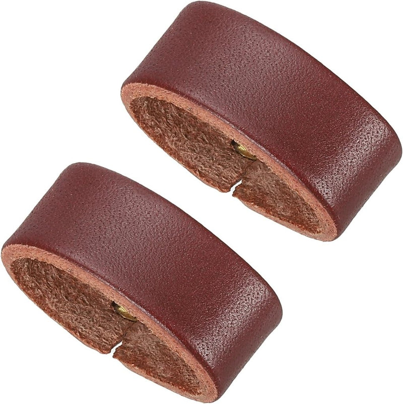Carica immagine in Galleria Viewer, Leren riemlussen 2 stuks voor riemen 38-40 mm – riemhouders – vervangende keeper loops - happygetfit.com
