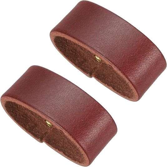 Leren riemlussen 2 stuks voor riemen 38-40 mm – riemhouders – vervangende keeper loops - happygetfit.com