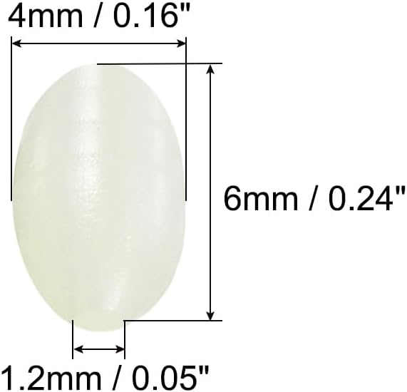 Load image into Gallery viewer, Lichtgevende viskralen 100 stuks 8 x 6 mm met opbergdoos – glow beads – visaccessoires - happygetfit.com

