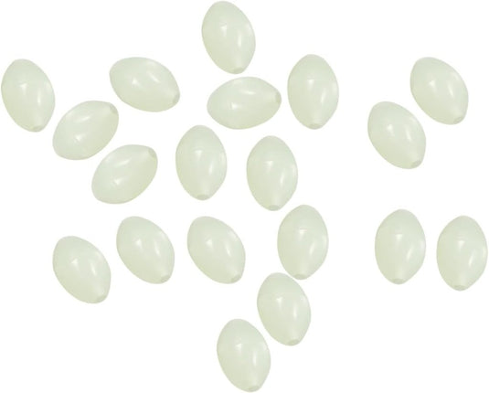 Lichtgevende viskralen 100 stuks 8 x 6 mm met opbergdoos – glow beads – visaccessoires - happygetfit.com