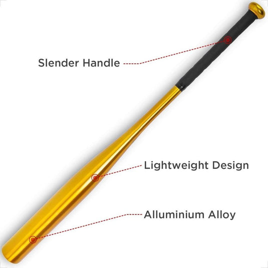 ⚾ Lichtgewicht aluminium honkbalknuppel – Maximale snelheid en controle! - happygetfit.com