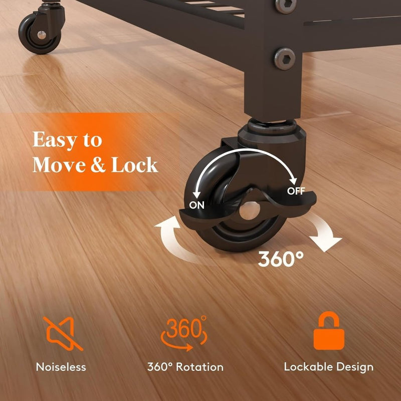 Laad afbeelding in Galerijviewer, Lifewit Weight Rack for Home Gym, Dumbbell Rack, Kettlebell Rack, Yoga Mat Holder, Home Gym Storage with Wheels for Strength Training - happygetfit.com
