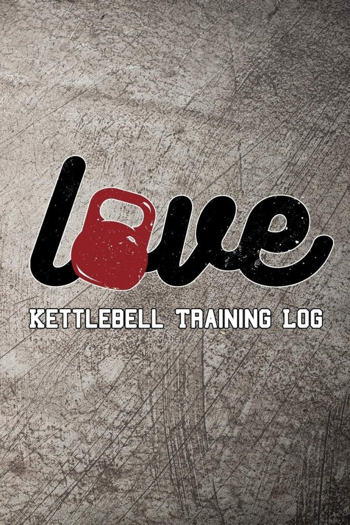 Laad afbeelding in Galerijviewer, Love Kettlebell Training Log: Keep track of your workout progress - happygetfit.com
