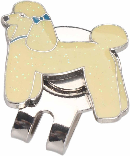 Magnetische golfbal marker met roestvrijstalen petclip en decoratief ontwerp – balmarker – golfaccessoires - happygetfit.com