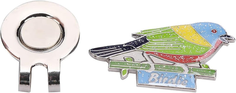 Load image into Gallery viewer, Magnetische golfbal marker met roestvrijstalen petclip en decoratief ontwerp – balmarker – golfaccessoires - happygetfit.com

