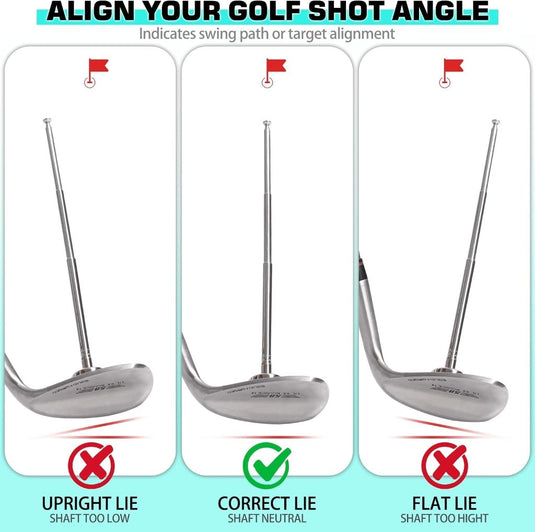 Magnetische golfuitlijningsstok met 7 verstelbare lengtes - happygetfit.com