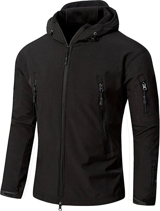 Mannen s Camouflage Tactische Jas en Jas Militaire Jas Waterdichte Zachte Shell Jassen Windbreaker Jacht Kleding - happygetfit.com