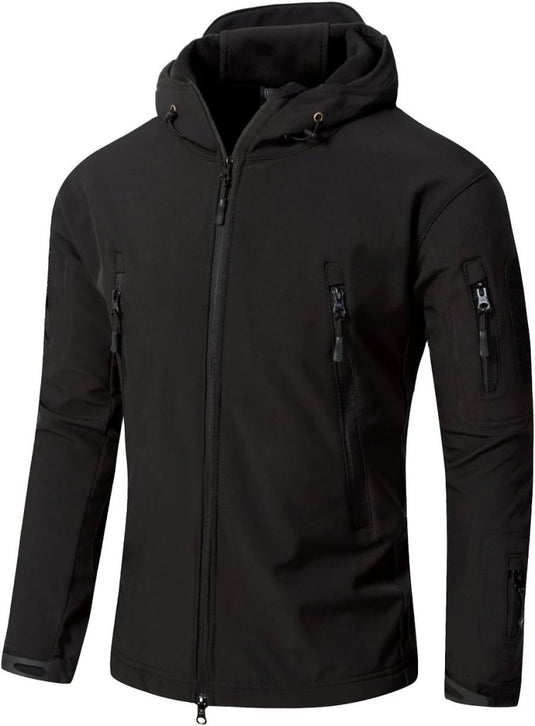 Mannen s Camouflage Tactische Jas en Jas Militaire Jas Waterdichte Zachte Shell Jassen Windbreaker Jacht Kleding - happygetfit.com