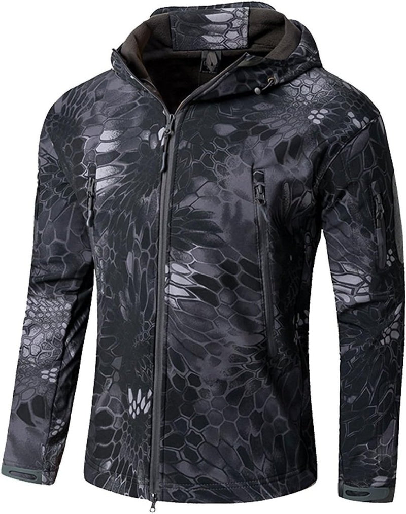 Load image into Gallery viewer, Mannen s Camouflage Tactische Jas en Jas Militaire Jas Waterdichte Zachte Shell Jassen Windbreaker Jacht Kleding - happygetfit.com
