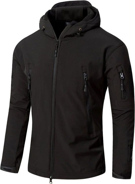 Mannen s Camouflage Tactische Jas en Jas Militaire Jas Waterdichte Zachte Shell Jassen Windbreaker Jacht Kleding - happygetfit.com