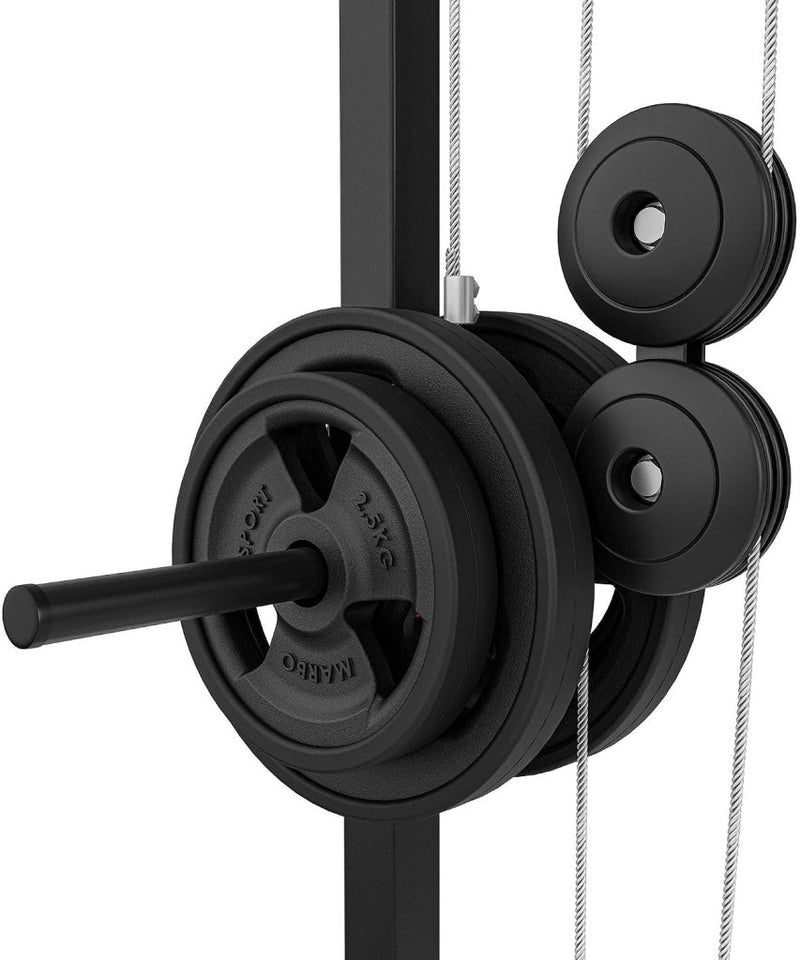 Laad afbeelding in Galerijviewer, Marbo Sport Cable-Crossover Machine Kabeltrekker Toren Kabeltrekkerbrug Power Station MH-W103 2.0 | Made in EU - happygetfit.com
