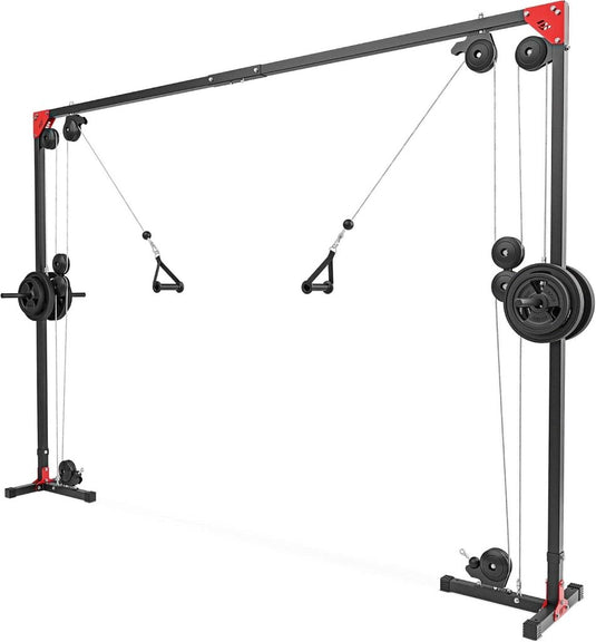 Marbo Sport Cable-Crossover Machine Kabeltrekker Toren Kabeltrekkerbrug Power Station MH-W103 2.0 | Made in EU - happygetfit.com