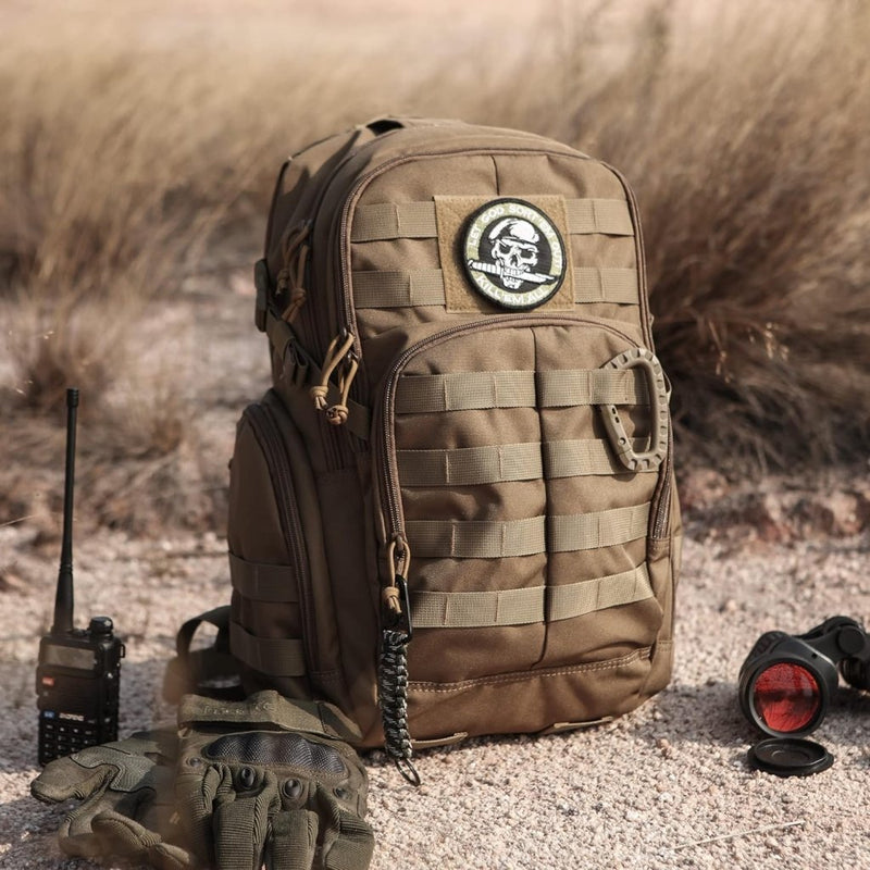 Load image into Gallery viewer, Mardingtop 25L Tactische Militaire Rugzak voor Buitenuitrusting Aanvalsrugzak met MOLLE Systeem Trekking Tas voor Wandelen Camping - happygetfit.com
