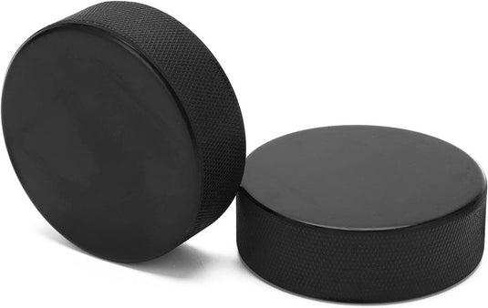 Massieve rubberen ijshockeypuck voor training en oefening - happygetfit.com