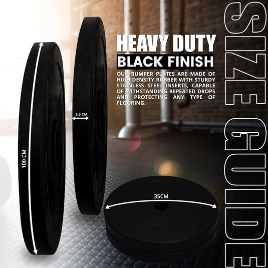 Max Strength Olympische rubberen halterschijven 2 inch zwarte kleur premium volledig rubber omhuld voor thuissportschool, fitnessoefening, heffen, vetverlies, gescheurd, crossfit, kalisthenics - happygetfit.com