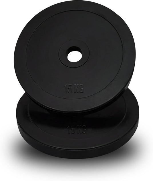 Max Strength Olympische rubberen halterschijven 2 inch zwarte kleur premium volledig rubber omhuld voor thuissportschool, fitnessoefening, heffen, vetverlies, gescheurd, crossfit, kalisthenics - happygetfit.com