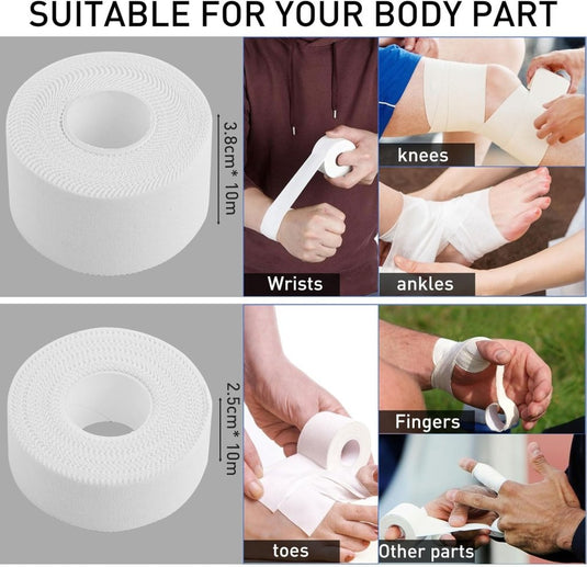 🏋️‍♂️ Maximale stabiliteit en bescherming met deze sporttape! - happygetfit.com