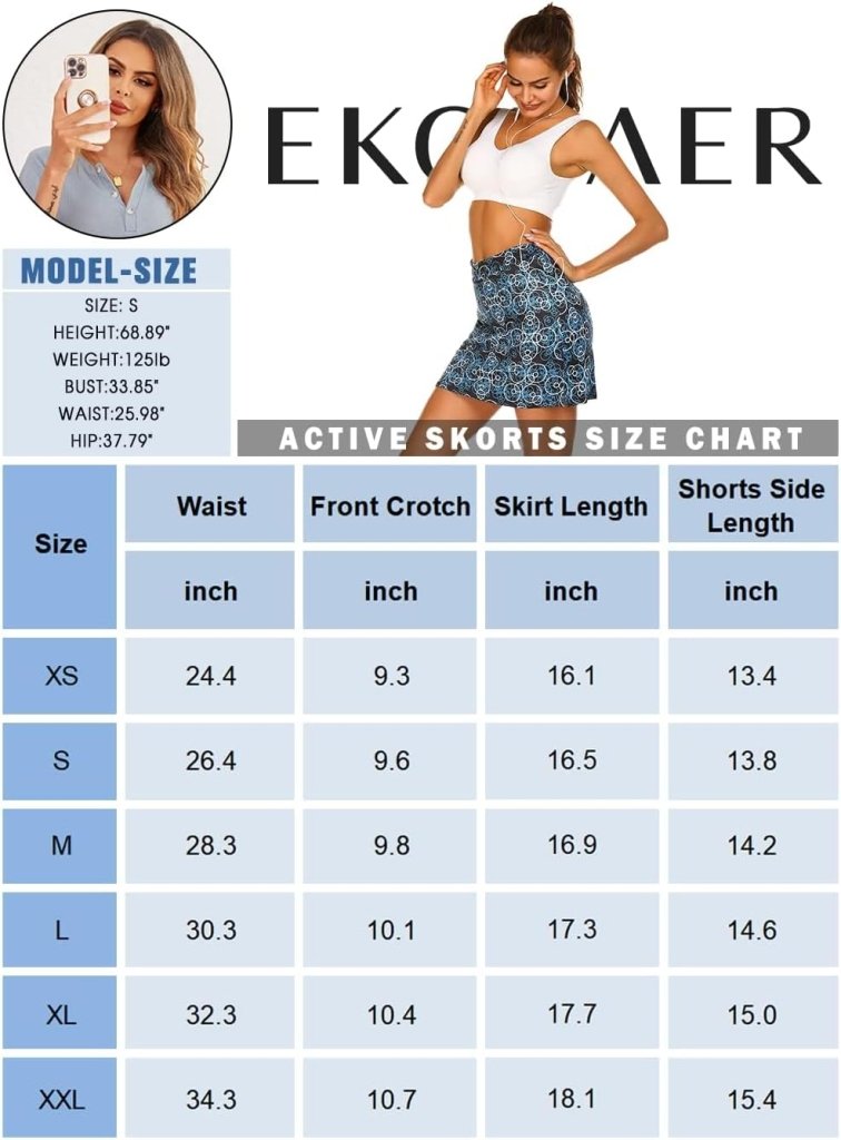 Laad afbeelding in Galerijviewer, MAXMODA Sportrok voor dames, tennis, hockey/golf, sportbroek, rok/skort en hoofdtelefoonaansluiting, rekbaar, winddicht, met veel kleuren - happygetfit.com
