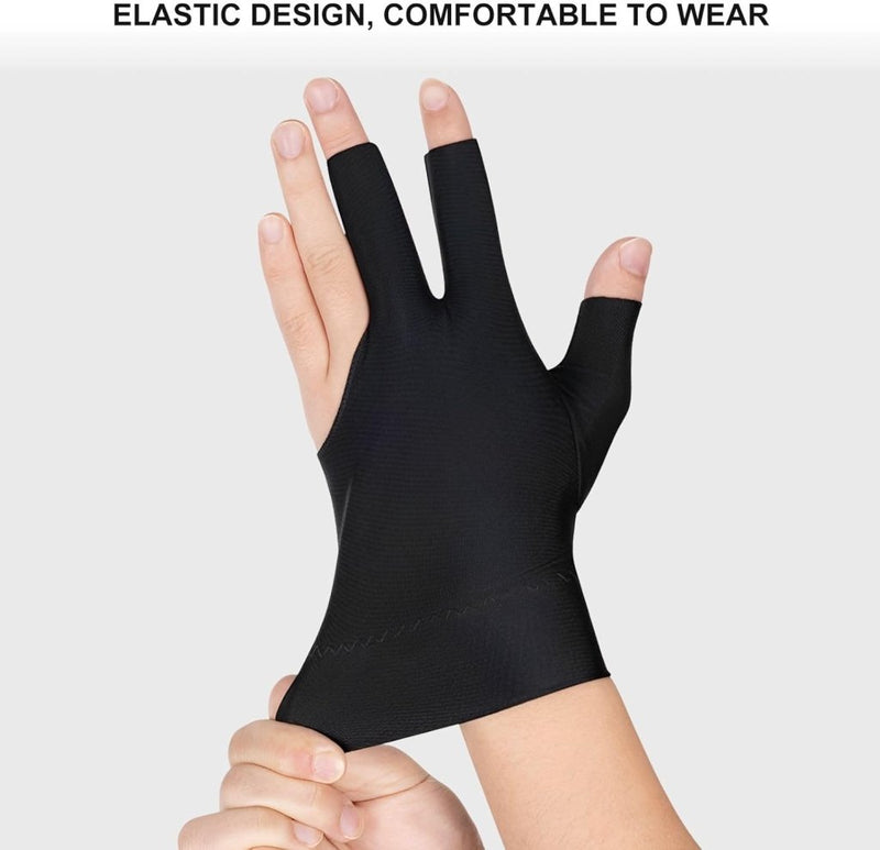 Laad afbeelding in Galerijviewer, 🧤 Meer grip, minder frictie – speel op topniveau met deze biljart handschoen 🧤 - happygetfit.com
