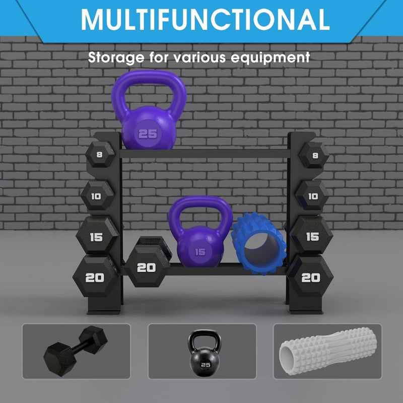 Load image into Gallery viewer, Meerlaags halterrek voor dumbbells en fitnessaccessoires - happygetfit.com

