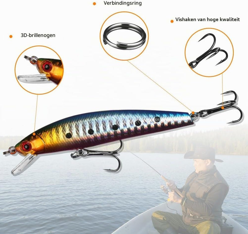 Załaduj obraz w przeglądarce galerii, Metalen visspinners 3 stuks 7,8 cm en 30 gram met veren en reflecterende bladen – makreelaas – zeeviskunstaas - happygetfit.com
