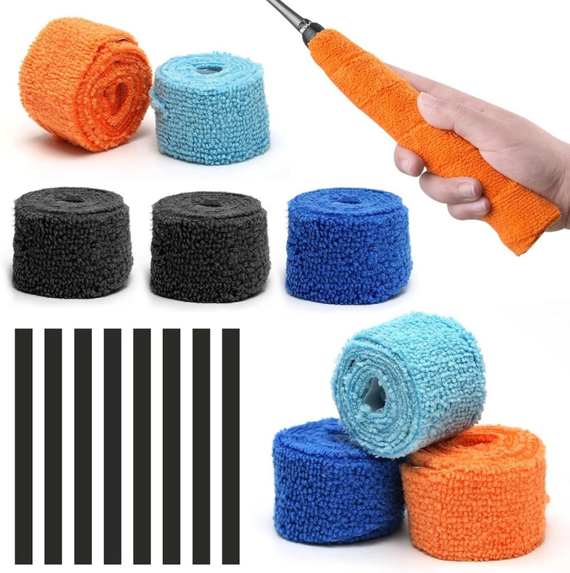 Load image into Gallery viewer, Microfiber grip tape set 8 stuks multicolor - happygetfit.com
