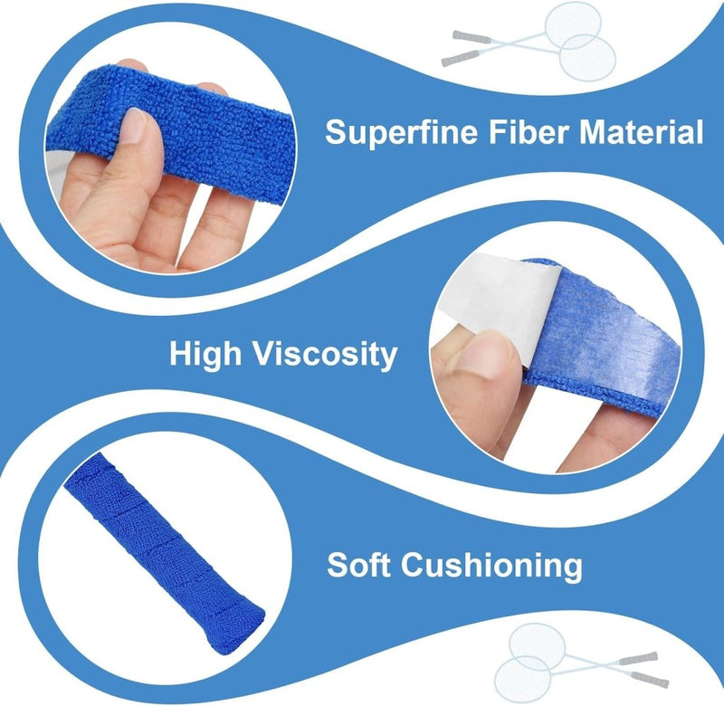 Load image into Gallery viewer, Microfiber grip tape set 8 stuks multicolor - happygetfit.com

