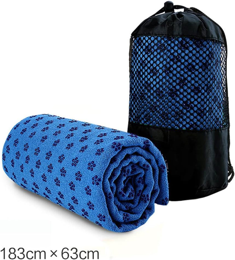 Chargez l'image dans la visionneuse de la galerie, Microvezel yogahanddoek sneldrogend 183 x 63 cm lila - happygetfit.com
