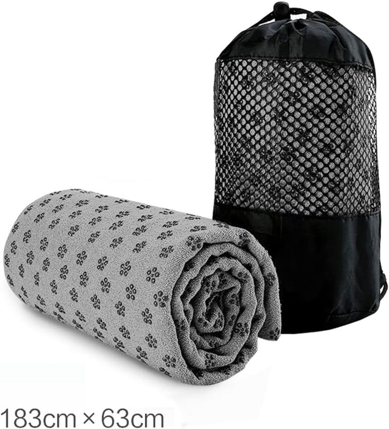 Chargez l'image dans la visionneuse de la galerie, Microvezel yogahanddoek sneldrogend 183 x 63 cm lila - happygetfit.com
