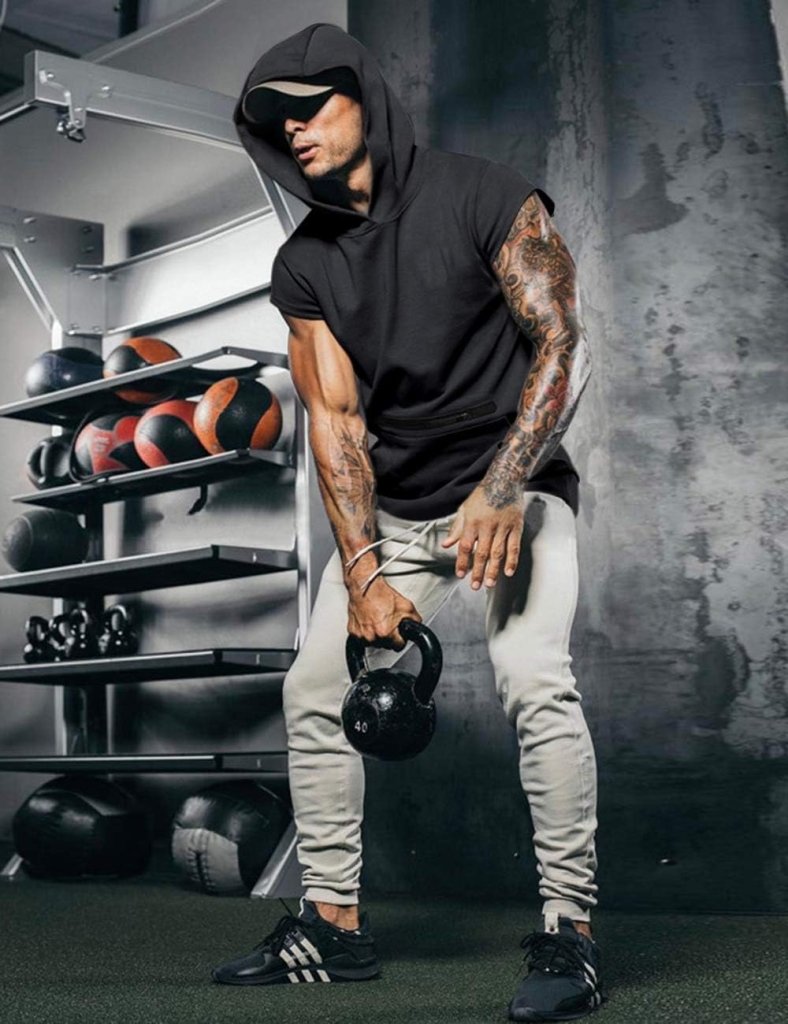 Laad afbeelding in Galerijviewer, 💪 Mouwloze hoodie die beweegt zoals jij – functioneel, stijlvol en perfect voor elke workout 💥 - happygetfit.com
