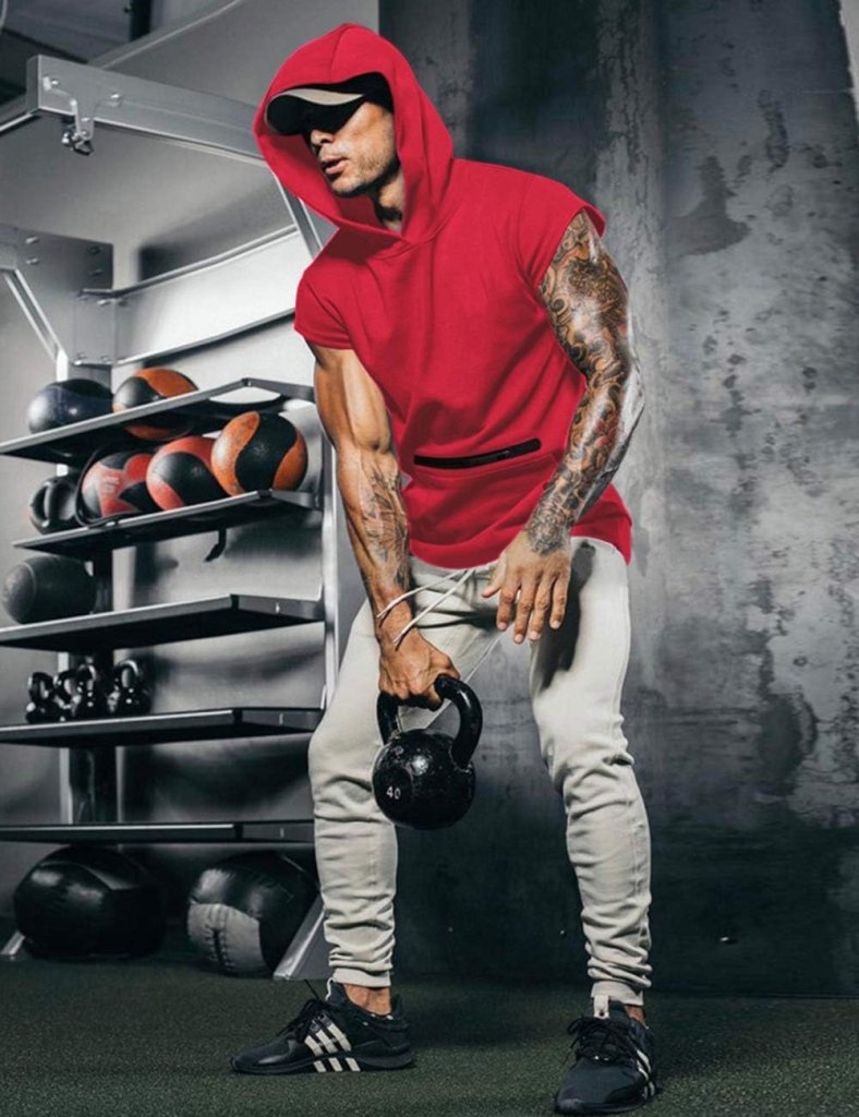 Laad afbeelding in Galerijviewer, 💪 Mouwloze hoodie die beweegt zoals jij – functioneel, stijlvol en perfect voor elke workout 💥 - happygetfit.com
