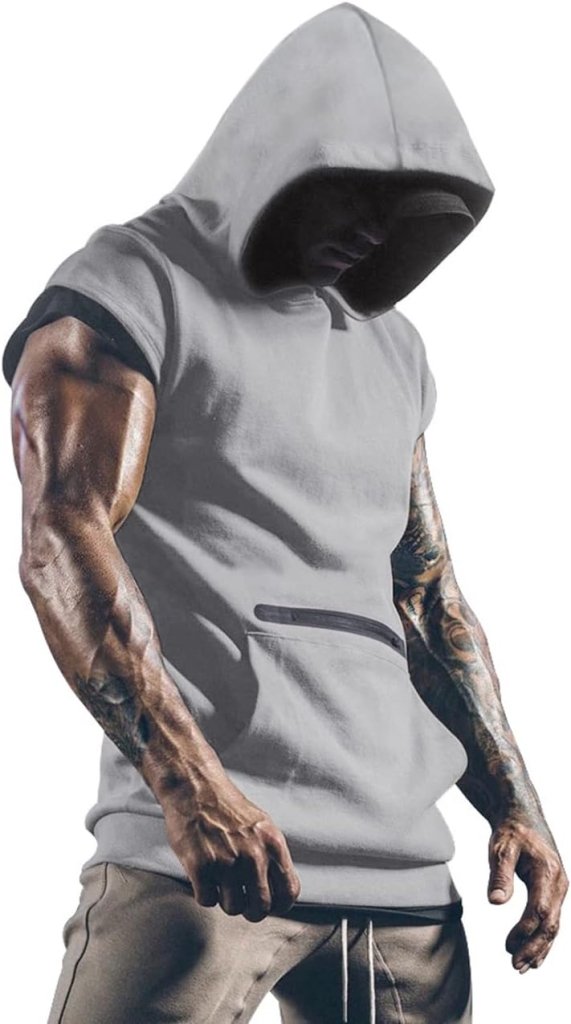 Laad afbeelding in Galerijviewer, 💪 Mouwloze hoodie die beweegt zoals jij – functioneel, stijlvol en perfect voor elke workout 💥 - happygetfit.com
