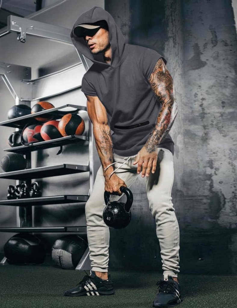 Laad afbeelding in Galerijviewer, 💪 Mouwloze hoodie die beweegt zoals jij – functioneel, stijlvol en perfect voor elke workout 💥 - happygetfit.com
