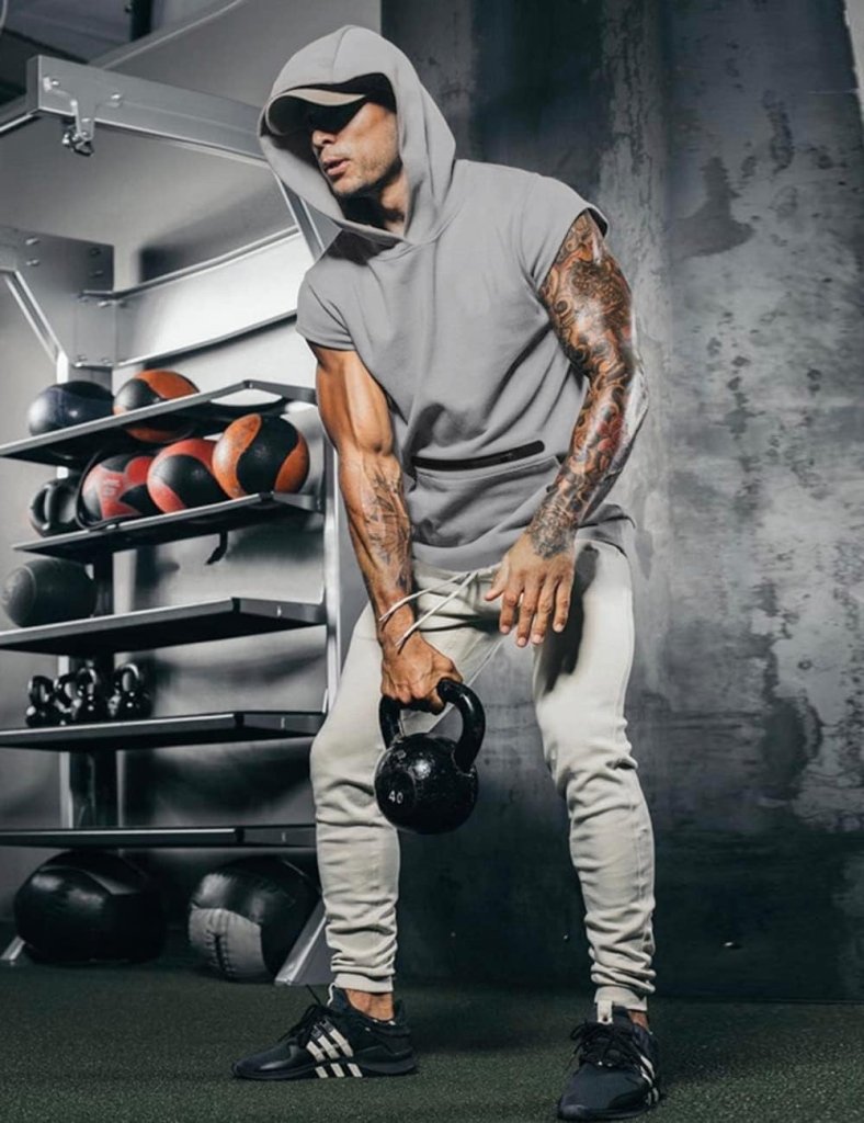 Laad afbeelding in Galerijviewer, 💪 Mouwloze hoodie die beweegt zoals jij – functioneel, stijlvol en perfect voor elke workout 💥 - happygetfit.com

