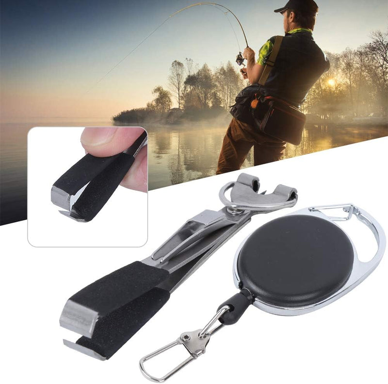 Chargez l'image dans la visionneuse de la galerie, Multifunctioneel visgereedschap met lijnknipper en knopenmaker inclusief intrekbare sleutelhanger – knooptool – vliegvisaccessoires - happygetfit.com
