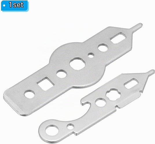 Multifunctionele dart wrench tool kit (2 stuks) - Sleutel gereedschap voor dartpijlen - Sleutelhanger accessoire dart shaft & soft tips - happygetfit.com