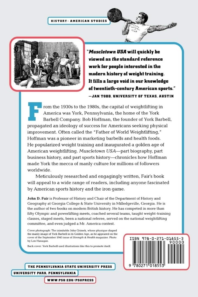Laad afbeelding in Galerijviewer, Muscletown USA: Bob Hoffman and the Manly Culture of York Barbell - happygetfit.com
