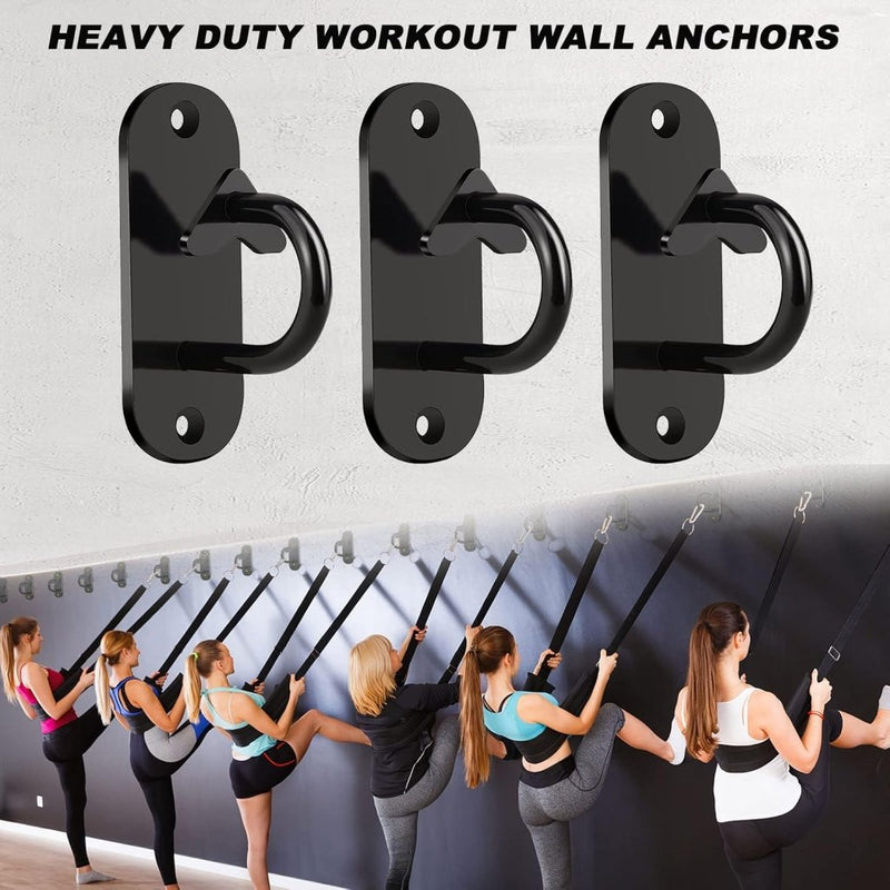 Laad afbeelding in Galerijviewer, Muur en plafondankers voor weerstandsbanden set van 3 - happygetfit.com
