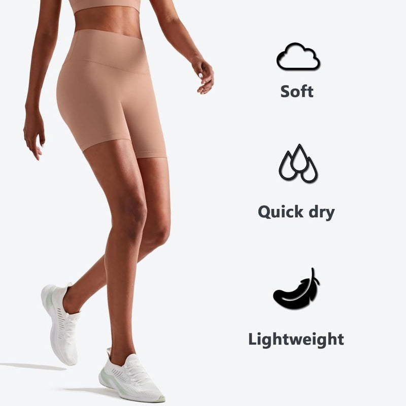 Load image into Gallery viewer, Naadloze dames sportshort high waist stretch - happygetfit.com
