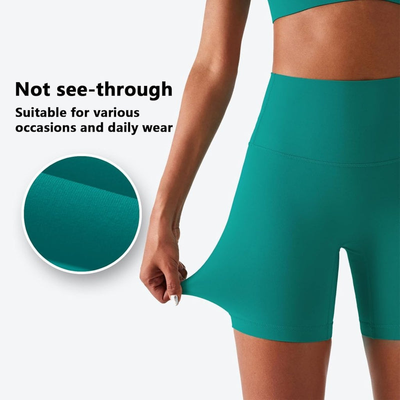 Load image into Gallery viewer, Naadloze dames sportshort high waist stretch - happygetfit.com
