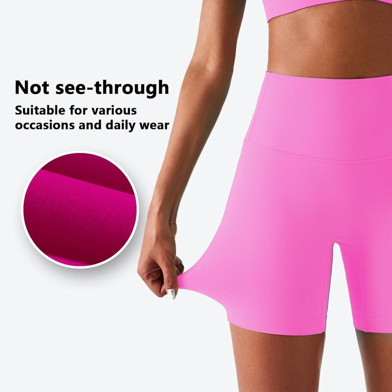 Load image into Gallery viewer, Naadloze dames sportshort high waist stretch - happygetfit.com
