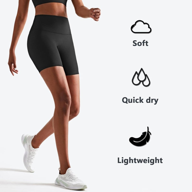 Load image into Gallery viewer, Naadloze dames sportshort high waist stretch - happygetfit.com
