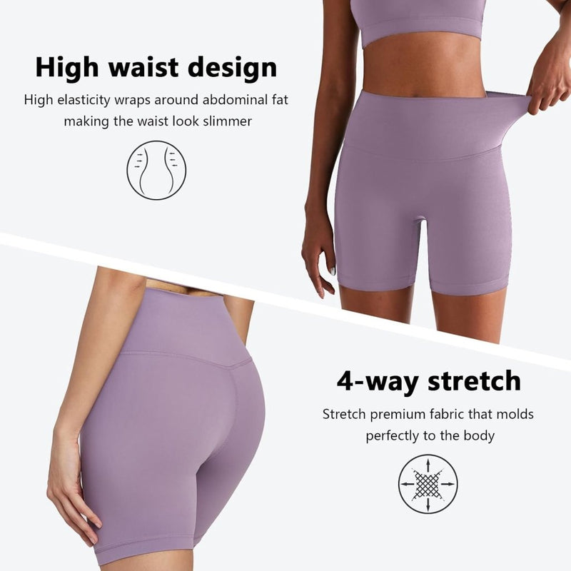 Load image into Gallery viewer, Naadloze dames sportshort high waist stretch - happygetfit.com
