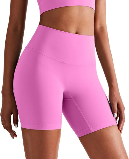 Naadloze dames sportshort high waist stretch - happygetfit.com