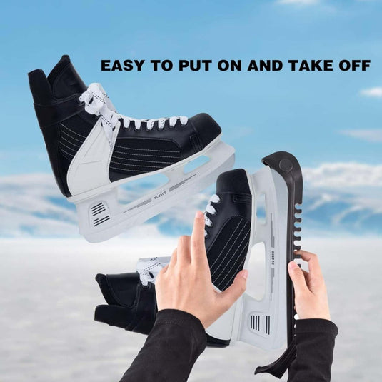 NANAOUS 1 paar verstelbare beschermers voor schaatsen voor hockey of kunstschaatsen - happygetfit.com