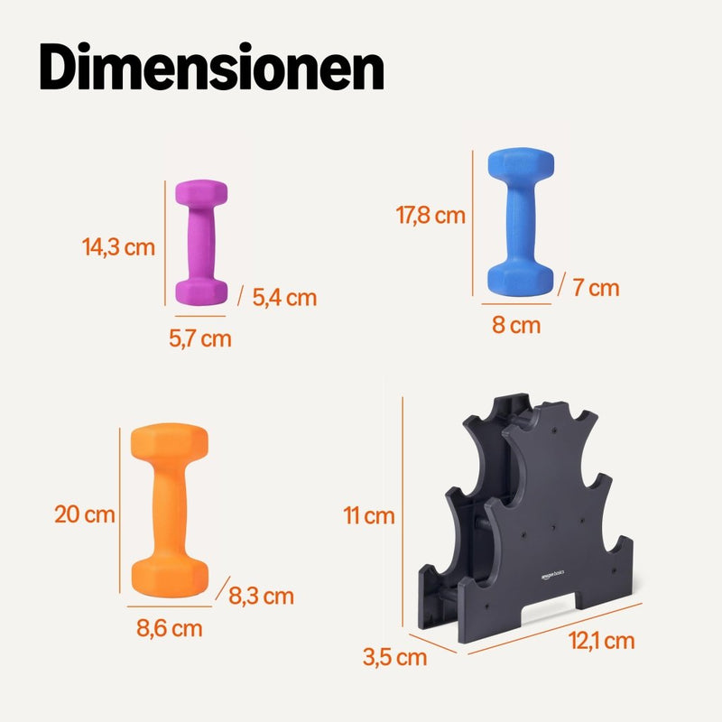 Załaduj obraz do przeglądarki galerii, Neopreen dumbbells met antislip grip – halters – fitness gewichten - happygetfit.com
