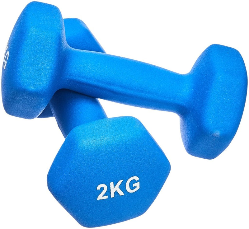 Załaduj obraz do przeglądarki galerii, Neopreen dumbbells met antislip grip – halters – fitness gewichten - happygetfit.com
