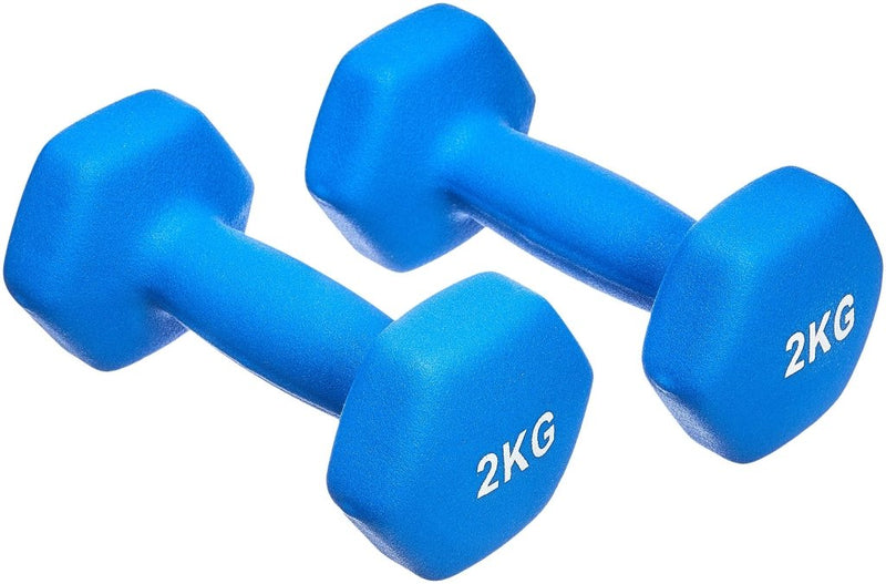 Załaduj obraz do przeglądarki galerii, Neopreen dumbbells met antislip grip – halters – fitness gewichten - happygetfit.com

