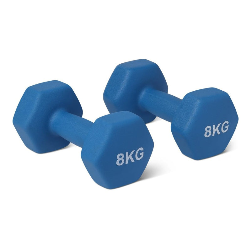 Załaduj obraz do przeglądarki galerii, Neopreen dumbbells met antislip grip – halters – fitness gewichten - happygetfit.com
